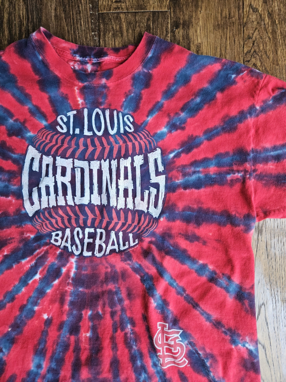 Liquid Blue St. Louis Cardinals Tie-Dye Tee - XXL